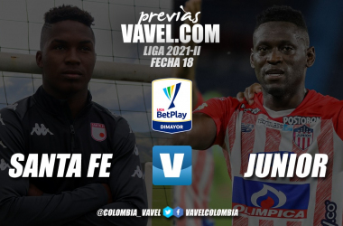 Previa Santa Fe vs. Junior: dos equipos con realidades distintas