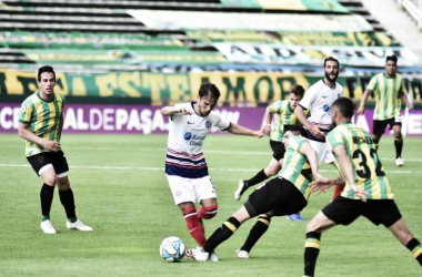 Ultimo enfrentamiento entre Aldosivi y San Lorenzo en el Estadio Mundialista.