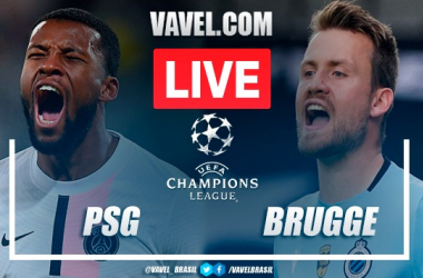 Gols e melhores momentos para PSG 4x1 Club Brugge pela Champions League