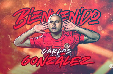 Carlos González es el nuevo
atacante de los Diablos Rojos
