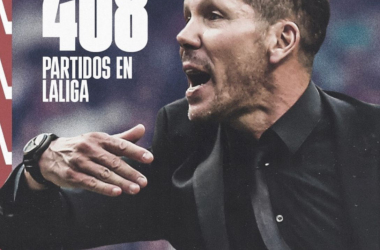 Simeone,
entrenador de récord