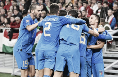 Itália vence Hungria fora de casa e garante vaga na semifinal da Nations League