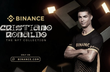 Cristiano Ronaldo llega a Binance