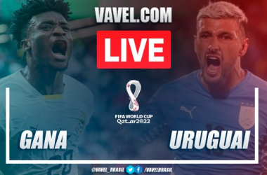 Gana x Uruguai AO VIVO (0-2)