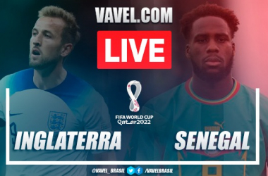 Inglaterra x Senegal AO VIVO: onde assistir jogo em tempo real pela Copa do Mundo