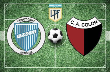 Godoy Cruz busca mantener el invicto de casi ocho años contra Colón en Mendoza