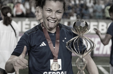 Ana Clara, lateral do Cruzeiro, conquista o Campeonato Mineiro 2023