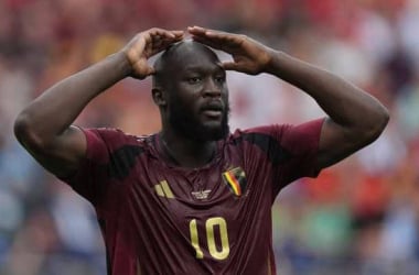 Romelu Lukaku y su "gafe" en la Eurocopa