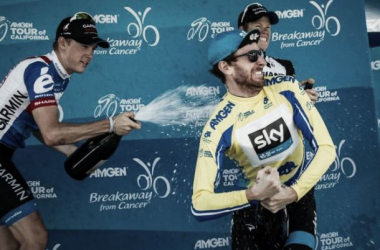 Sir Bradley Wiggins conquista California