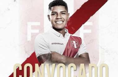 Wilder Cartagena, nuevamente
al seleccionado de Perú