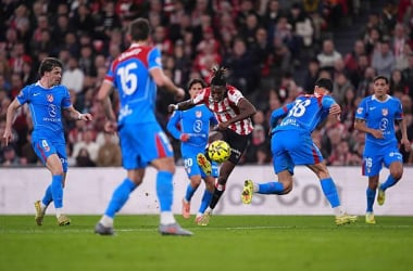 El Atletico de Madrid cae en San Mamés 