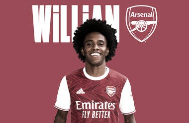 Após passagem de sete anos pelo Chelsea, Willian acerta com rival Arsenal