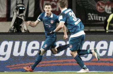 1. FC Nürnberg 0-1 1. FC Heidenheim: Wittek heads home to secure hard-fought win