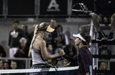 Wozniacki supera dificuldades, passa por Davis e enfrenta Goerges nas quartas de Auckland