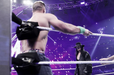 Lesnar retiene en el regreso de 'The Undertaker'