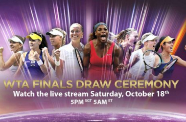 WTA Finals: las ocho mejores del año se citan en Singapur