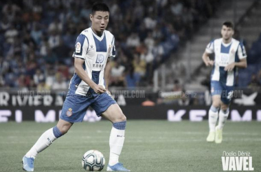 Primer
aniversario de Wu Lei en el Espanyol