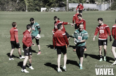 El Eibar, de vuelta al trabajo tras tres días de descanso