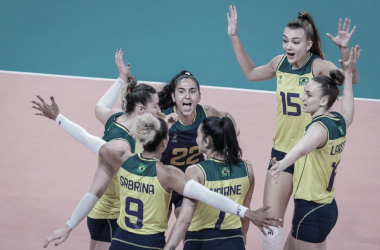 Na final! Brasil vence México no tie-break e está na decisão do vôlei feminino nos Jogos Pan-Americanos