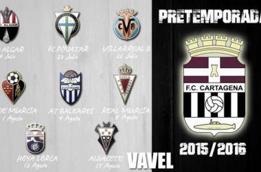 FC Cartagena: pretemporada 2015/2016