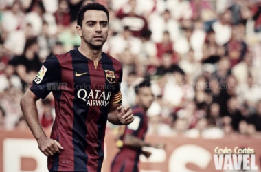 Xavi se suma al liderato