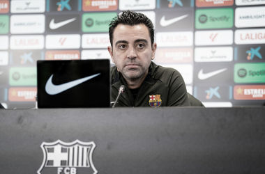 Xavi Hernández: “Jugamos ante un rival que no queríamos, pero estamos preparados”