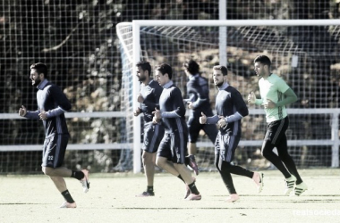 Plan de entrenamientos de cara al encuentro Deportivo Alavés - Real Sociedad