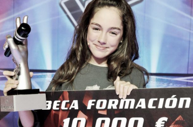 María Parrado, la &quot;inesperada&quot; ganadora de La Voz Kids