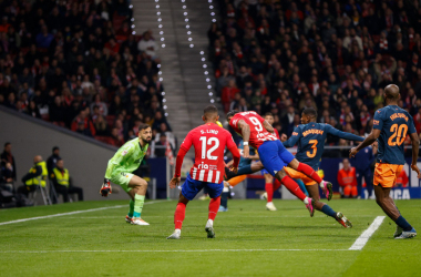 El Atlético le dice “hasta aquí” a la buena racha del Valencia