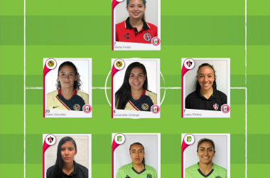 Equipo de la semana de la Liga MX Femenil: jornada 2