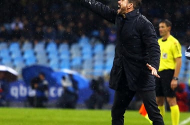 Simeone: &quot;La Real hizo méritos para ganar&quot;