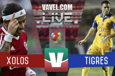 Resultado Xolos Tijuana - Tigres en la Liga MX Apertura 2015 (1-2)