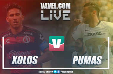 Resultado y goles del Xolos 0 - 1 Pumas en Liga MX 2018