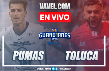 Goles y resumen:&nbsp;Pumas 1-0 Toluca en Liga MX Guard1anes 2020