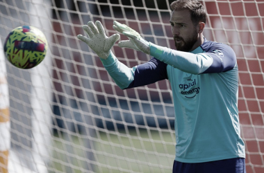 Jan Oblak continúa su lento proceso de recuperación