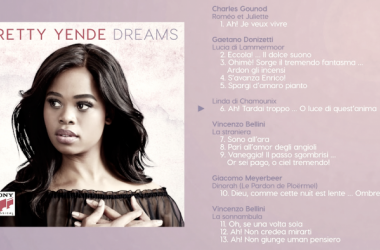 La soprano Pretty Yende lanza su segundo álbum, &#039;Dreams&#039;