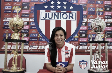 Yoreli Rincón: “Me
gusta el trato que Junior le está dando a su equipo femenino”