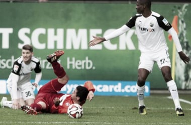 FC Kaiserslautern 1-0 SV Sandhausen: Hofmann&#039;s header gives the Red Devils victory