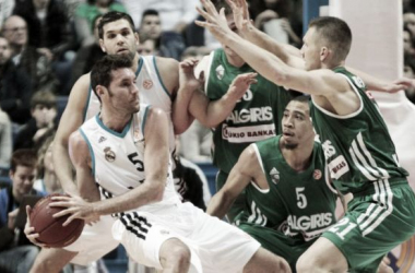 El Madrid enfría Kaunas con buen juego