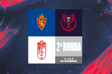 El Real Zaragoza, rival del Granada CF en la segunda ronda de Copa del Rey