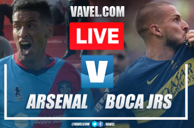 Arsenal
vs Boca Juniors Updates: Score, Stream Info, Lineups and How to Watch Argentine League Match