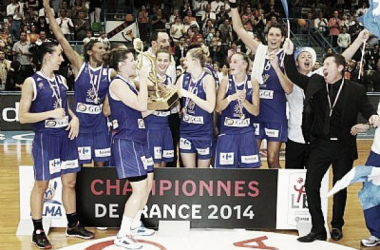 Lattes-Montpellier, championnes de France LFB 2014