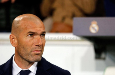 Zidane: "No estoy contento de cómo ha sido el partido, en especial la primera parte"