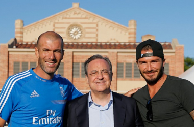 Beckham, sobre el nombramiento de Zidane: &quot;¿Hay algo mejor que esto?&quot;