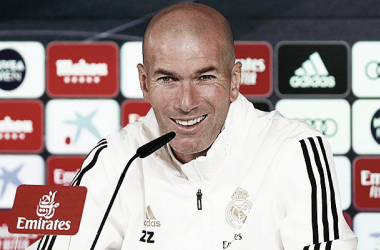 Zinedine Zidane: "Lo único que hay que hacer es ganar partidos"