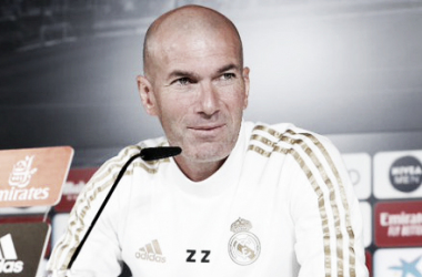 Zinedine Zidane: "Jugamos contra un equipo que no se merece su posición en la tabla"