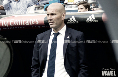 Zidane: " En nuestra cabeza está jugar para nada, es complicado"