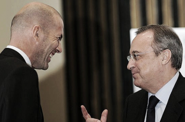 Reunión entre Florentino Pérez y Zinedine Zidane