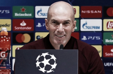 Zidane: “Queremos ganar, no hay que mirar el empate”