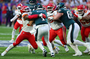 Puntos y resumen del Philadelphia Eagles 21-17 Kansas City Chiefs en NFL 2023